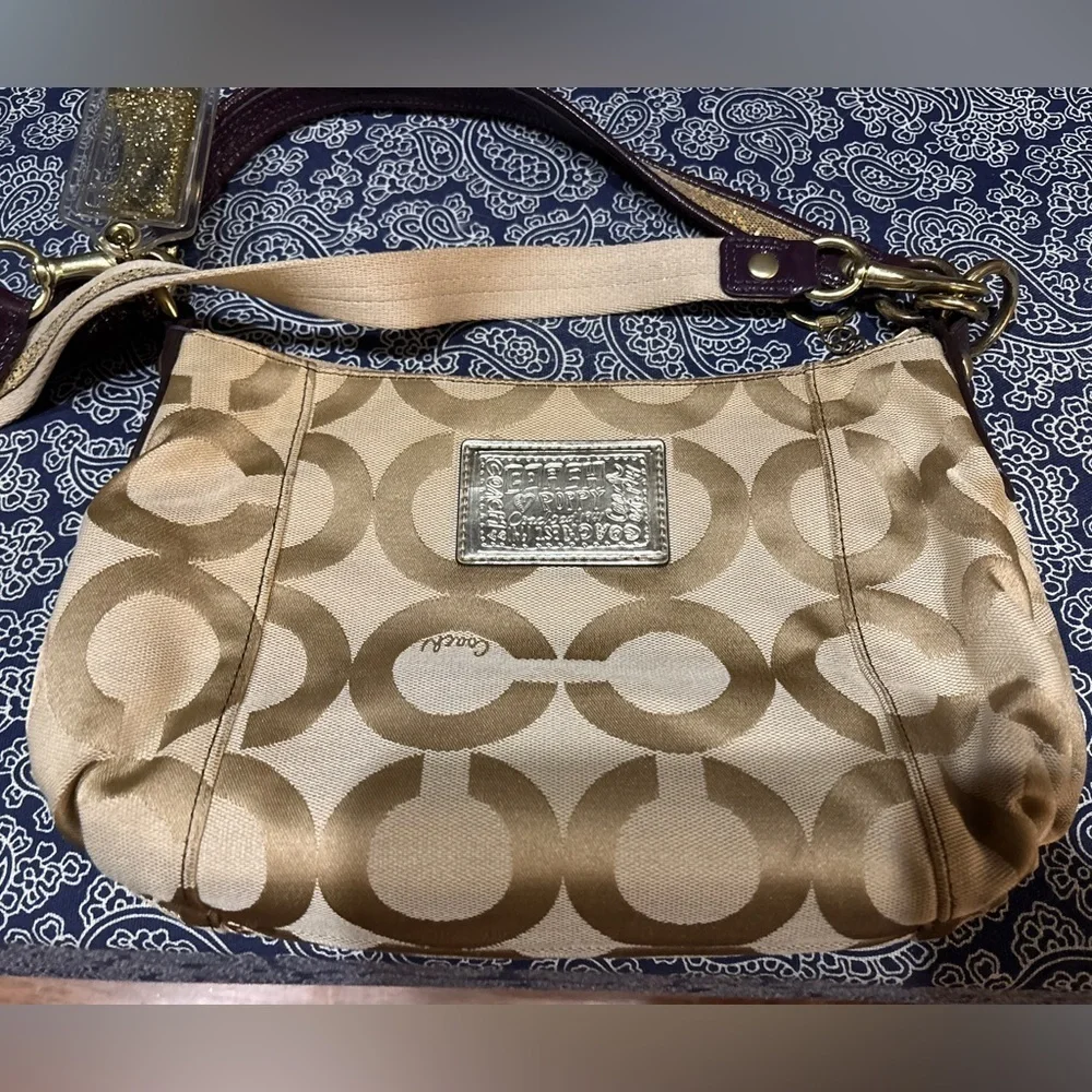 Coach Poppy Crossbody w/ Confetti Tag Y2K/Vintage